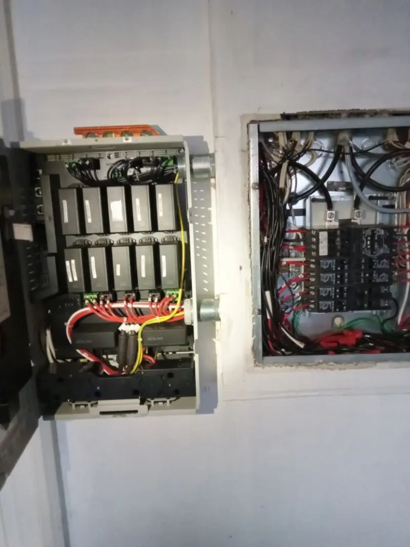 Electrical panel upgrade completed for Indoor Lighting Installation in Red Bank